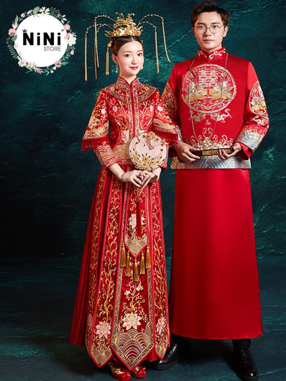 Hãy cùng thưởng thức bức ảnh cưới Trung Quốc ngầu này để được trải nghiệm một phong cách mới lạ, đầy nam tính và sự tự tin. Cặp đôi trẻ đã tạo nên một bức ảnh đẹp và ấn tượng nhờ sự kết hợp giữa truyền thống và hiện đại.