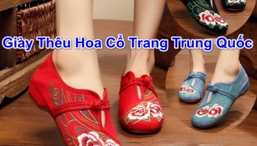 Top 9 Mẫu Giày Thêu Hoa Cổ Trang Trung Quốc