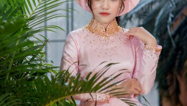 Top 10 mẫu áo dài đám hỏi màu hồng đẹp lung linh cho cô dâu